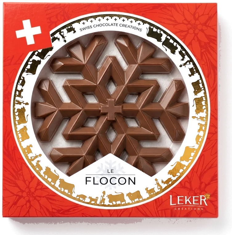 L’écrin rouge du Flocon, la pièce au lait visible par la fenêtre ronde