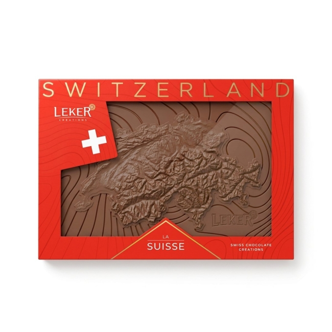 La carte de la Suisse Lait